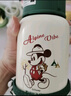 迪士尼（Disney）兒童保溫杯316不銹鋼吸管直飲水杯幼兒園小學(xué)生雙飲水壺綠米奇 曬單實(shí)拍圖