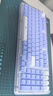 羅技（Logitech）ALTO KEYS K98M 琥珀系列 AI客制化無(wú)線(xiàn)機械鍵盤(pán) 熱插拔大理石軸 藍紫色 曬單實(shí)拍圖