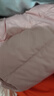 優(yōu)衣庫嬰幼兒寶寶PUFFTECH空氣棉服可機洗拉鏈連帽外套478427 10 水粉色 90 曬單實(shí)拍圖