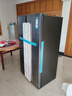 海爾（Haier）盛宴618L對開(kāi)門(mén)冰箱黑金凈化一級能效風(fēng)冷無(wú)霜超大容量藍色BCD-618WGHSSEDBL國家補貼 曬單實(shí)拍圖