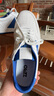 零度Zero新款日常舒適休閑柔軟百搭印花百搭男士板鞋 白藍 42 曬單實(shí)拍圖