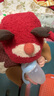 Kocotreekk樹(shù)嬰兒帽子防風(fēng)保暖新年紅色男女孩嬰童套頭帽卡通造型護耳 曬單實(shí)拍圖