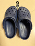 卡駱馳洞洞鞋夏季拖鞋一腳蹬男鞋女鞋防滑耐磨平底沙灘鞋透氣休閑10126 海軍藍10126_410 37 -38(230mm) 曬單實(shí)拍圖
