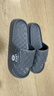 廂糖2026新款涼拖鞋男女情侶款夏季防滑厚底家居拖鞋涼鞋人字拖男鞋 灰色 42-43 曬單實(shí)拍圖