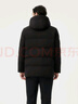 坦博爾羽絨服男可脫卸帽寬松大碼男士商務(wù)保暖外套510505D 黑色 185  曬單實(shí)拍圖
