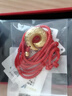 中國黃金（CHINA GOLD）足金時(shí)來(lái)運轉平安扣項鏈黃金吊墜男女士轉運珠情侶款禮物送女友 【今/次日達】時(shí)來(lái)運轉項鏈【紅繩】約1.4g 曬單實(shí)拍圖