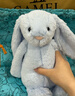 Jellycat害羞藍色邦尼兔柔軟動(dòng)物毛絨玩具公仔玩偶送禮娃娃生日情人節禮物 害羞藍色邦尼兔 Medium 曬單實(shí)拍圖