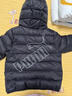 彪馬新款兒童冬季羽絨服連帽保暖時(shí)尚 黑色90001 150 曬單實(shí)拍圖