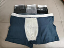 貓人【精梳棉-安心品質(zhì)】男士?jì)妊澞屑兠揲L(cháng)效抗菌蠶絲襠男生四角短褲 曬單實(shí)拍圖