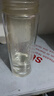 富光玻璃杯雙層帶茶隔大容量水杯 高檔商務(wù)泡茶杯 高硼硅杯子500ml 曬單實(shí)拍圖