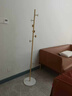 PALULA BUFFY意式黃銅輕奢家用室內落地衣帽架高端金屬法式掛衣架轉角臥室衣架 梵柯?tīng)?銅拉絲【白色大理石】 重23斤 曬單實(shí)拍圖