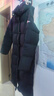 雪中飛【鵝絨】秋冬新款時(shí)尚百搭大口袋大長(cháng)款連帽女士羽絨服女 曬單實(shí)拍圖
