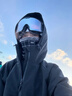 JEEP SPIRIT吉普騎行防風(fēng)面罩冬季新款加絨加厚護頸保暖防寒多功能?chē)碧啄信?黑灰色【加絨加厚】 曬單實(shí)拍圖