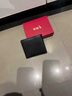 袋鼠錢(qián)包男士真皮短款2025新款商務(wù)頭層牛皮錢(qián)夾一體卡包薄款皮夾父親 燙印標-黑色 曬單實(shí)拍圖