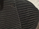 海瀾之家冬季帽子男士簡(jiǎn)約老年加絨加厚防風(fēng)毛線(xiàn)帽防寒保暖騎行針織帽 曬單實(shí)拍圖