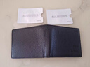 JLTJLO真皮錢(qián)包牛皮錢(qián)包男士短款牛皮錢(qián)夾有拉鏈可裝駕駛證行駛證卡包 黑色豎 大容量 拉鏈【防消磁牛皮 曬單實(shí)拍圖