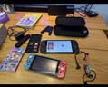 麗博爾適用于switch2代收納包 保護套大容量全套ns2游戲機卡帶盒pro手柄殼oled二代游戲機配件 【SWITCH 2大包】黑色 曬單實(shí)拍圖