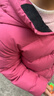 左西童裝兒童羽絨服2025新款女童冬季保暖抗寒白鴨絨連帽面包服冬 粉色【高充絨抗菌絨】 無(wú)LOGO 140 【常規款140g丨中長(cháng)款163g】 曬單實(shí)拍圖