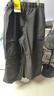 蕉內（Bananain）【趙露思同款】氧氣5系女士工裝闊腿褲三防褲子秋冬新款 【四季款】黑色 XL 曬單實(shí)拍圖