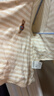 babylove新生兒半背衣純棉春秋款家居服嬰兒睡衣初生兒寶寶護肚彩棉上衣 曬單實(shí)拍圖