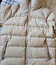 The North Face北面羽絨服男戶(hù)外高蓬鵝絨防潑保暖外套7W7G 廢土棕/BOX L 曬單實(shí)拍圖