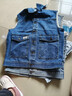 真維斯（Jeanswest）時(shí)尚牛仔衣馬甲男外套春秋季2026新款大碼工裝背心外搭開(kāi)衫 藍色 3XL 曬單實(shí)拍圖