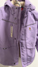 暇步士（Hush Puppies）童裝兒童外套秋冬季新款男女大童簡(jiǎn)約時(shí)尚加厚風(fēng)衣外套 深紫 110 cm 曬單實(shí)拍圖