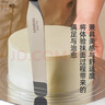 三能（SANNENG）抹刀裱花黃油果醬不銹鋼8/10寸抹平刀刮刀脫模刀烘焙奶油抹刀 8寸彎抹刀 巧克力調溫用 SN4866 曬單實(shí)拍圖