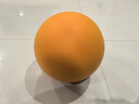 得力（deli）7號兒童多彩靜音籃球室內無(wú)噪聲輕音親子禮物玩具 橙 曬單實(shí)拍圖