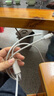 能適數據線(xiàn)三合一充電線(xiàn)6A快充100W充電器線(xiàn)適用蘋(píng)果Type-C一拖三頭iPhone14華為榮耀小米1.5米白 曬單實(shí)拍圖
