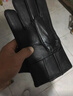 恒源祥純頭層羊皮男士真羊皮冬季加絨加厚保暖騎車(chē)開(kāi)車(chē)防風(fēng)防雨手套 真羊皮加絨黑色7男士 均碼 曬單實(shí)拍圖