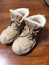 回力雪地靴加絨加厚御寒保暖2025冬季新款舒適防風(fēng)耐磨棉鞋 淺棕 38 曬單實(shí)拍圖