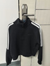 阿迪達斯衛衣女2026春季時(shí)尚休閑潮流運動(dòng)黑色上衣 黑色 M 曬單實(shí)拍圖