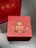 老鳳祥黃金手鏈幸福四葉草轉運珠足金百搭手飾送女友老婆情人節生日禮物 幸福四葉草手鏈+品牌原裝禮盒(約0.3g) 曬單實(shí)拍圖