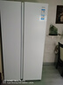 統帥（Leader）海爾冰箱出品618L對開(kāi)門(mén)雙開(kāi)門(mén)家用冰箱超大容量一級能效BCD-618WGLSSEDW9以舊換新補貼 曬單實(shí)拍圖