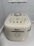 美的（Midea）飛快奶油電飯煲家用3-5人抗菌不粘內膽電飯鍋5升青瓷新款智能可預約MB-5E01R 曬單實(shí)拍圖