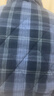 三槍?zhuān)═HREEGUN）夾棉睡衣情侶三層加厚加絨男女格紋冬季棉襖新款純棉新疆棉家居服 藏青格-男款 2XL 曬單實(shí)拍圖