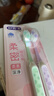 舒客寬頭櫻巧牙刷2支裝V型寬薄刷頭超軟毛護齦小刷頭成人牙刷新老隨機 曬單實(shí)拍圖