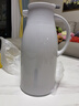 JEKO&JEKO保溫壺家用熱水瓶暖水壺宿舍大容量開(kāi)水瓶玻璃內膽 1.6L淺灰色 曬單實(shí)拍圖