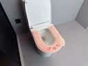 辛叢加厚馬桶墊防水恒溫四季通用坐墊2026馬桶套座圈墊自帶提手坐便墊 柔軟高彈【粉色小豬  1個(gè)裝】防水免洗 曬單實(shí)拍圖