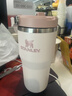 STANLEY保溫杯水杯折疊吸管杯大容量杯子戶(hù)外運動(dòng)高顏值年會(huì )禮品男女禮物 【小容量】晶粉色- 591ml 曬單實(shí)拍圖