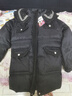 迪士尼兒童羽絨服女童秋冬季棉服2025新款寶寶外套中長(cháng)款輕薄羽絨服童裝 曬單實(shí)拍圖