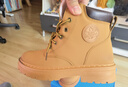 回力男鞋馬丁靴2025秋冬季新款男士加絨登山雪地靴保暖棉靴子 卡其 42 曬單實(shí)拍圖