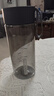 富光夏季女運動(dòng)水杯兒童便攜杯男夏天塑料杯隨手杯子 灰黑色 550ml 曬單實(shí)拍圖