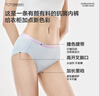 全棉時(shí)代女士?jì)妊澲醒?A抗菌運動(dòng)內褲】?jì)妊澟采邚棸巫誀I(yíng)3條裝 曬單實(shí)拍圖