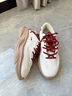 鴻星爾克男鞋老爹鞋冬季2026新年款軟底防滑革面防水運動(dòng)鞋紅色戶(hù)外休閑鞋 未漂原色/波爾多紅-新年新款 43 【送運費險】 曬單實(shí)拍圖