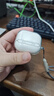 品勝 適用AirPods4保護套 AirPods四代保護殼通用降噪版蘋(píng)果耳機保護套透明軟殼防摔防刮 含掛繩 曬單實(shí)拍圖