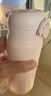 膳魔師（THERMOS）不銹鋼保溫杯大容量男女士?jì)和銛y水杯生日新年禮物團購定制JNR 初桃粉 350ml 曬單實(shí)拍圖