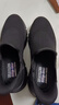 斯凱奇（Skechers）閃穿鞋|運動(dòng)鞋男鞋透氣舒適輕盈簡(jiǎn)約休閑健步鞋百搭時(shí)尚潮流 全黑色/BBK 41 曬單實(shí)拍圖