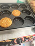 洛滑蛋堡機煎蛋神器插電燃氣車(chē)輪餅擺攤商用煎章魚(yú)小丸子烤盤(pán)雞蛋漢堡機 【雙板18孔 直徑10cm】熄保燃氣款+工具一套 曬單實(shí)拍圖